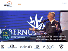 Tablet Screenshot of gruposalinas.com.mx